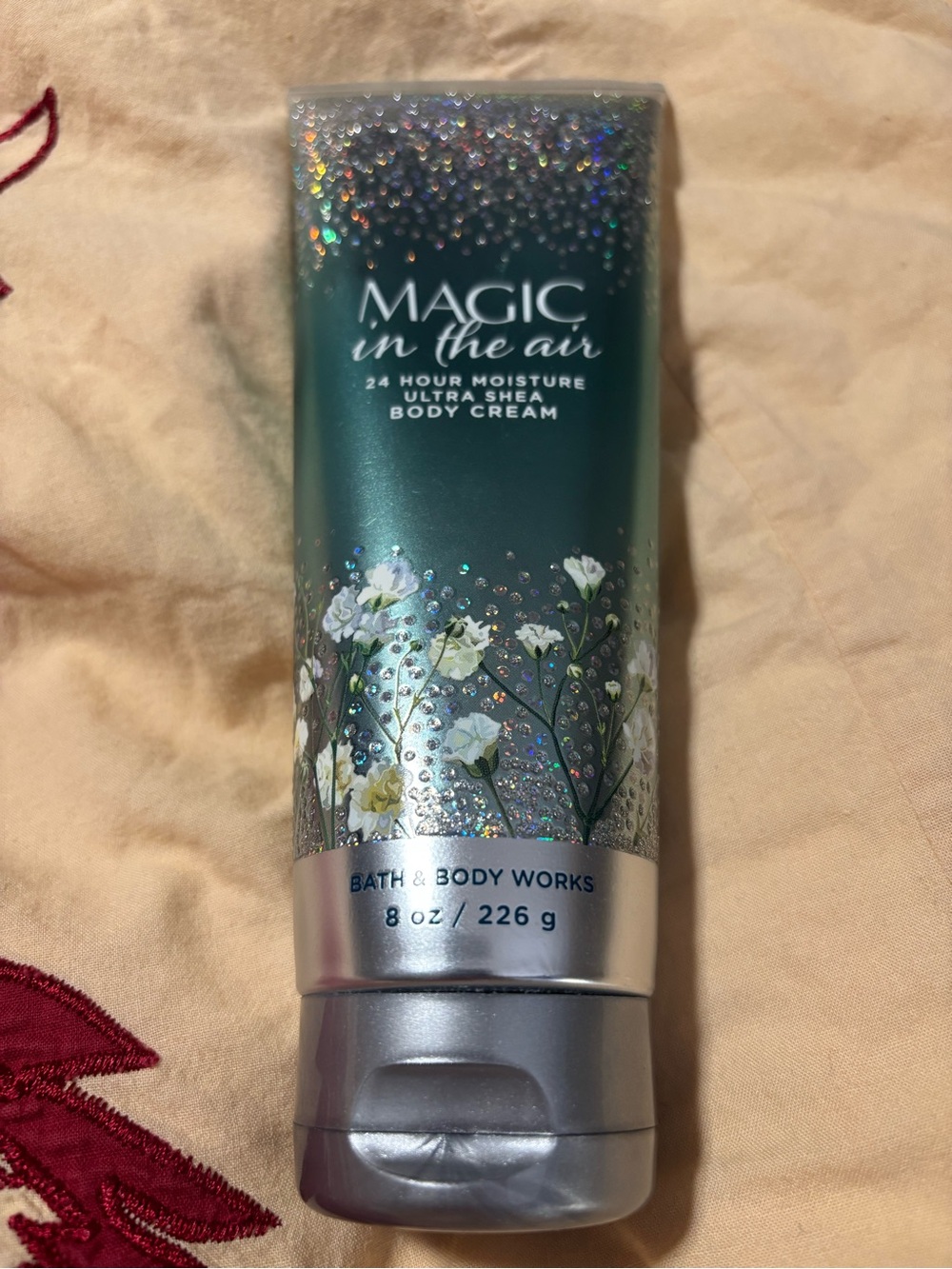 Bath & Body Works Magic in the Air Ultra Shea Body Cream - Teal & Silver